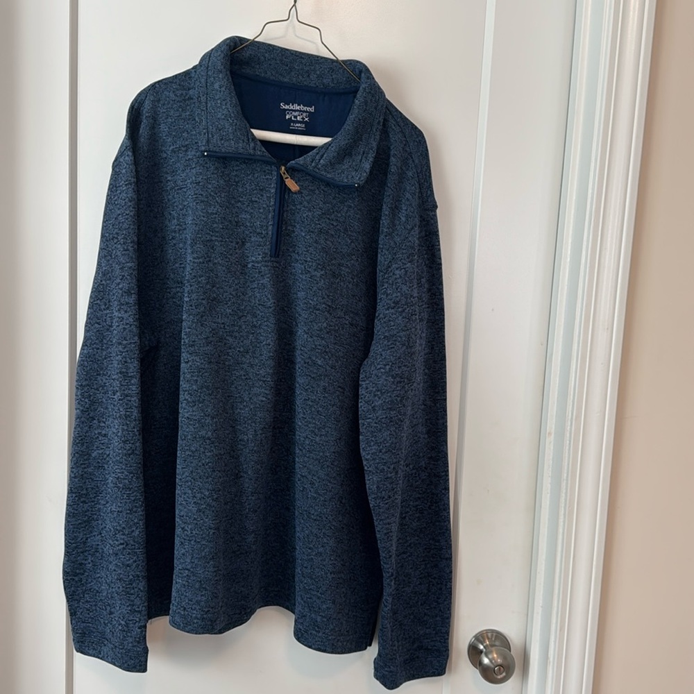 Saddlebred comfort flex pullover sweater